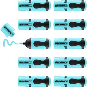 Produktbild für Textmarker Edding 7, Mini Highlighter, 10 Stück
