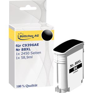 Tinte Böttcher-AG für HP 88XL, C9396AE