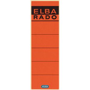 Rückenschilder Elba 100420950 rado, rot