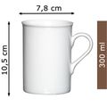 Zusatzbild Kaffeebecher Ritzenhoff&Breker Snap Bianco, 300ml