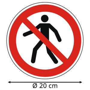 Produktbild für Hinweisschild Abtec ISO 7010 P004 Folie