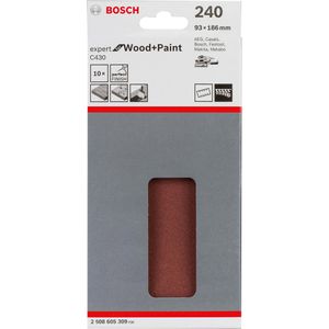 Produktbild für Schleifpapier Bosch C430 Wood and Paint, Körnung 240