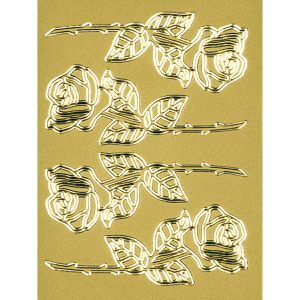 Produktbild für Sticker bsb Relief-Sticker 06-805, gold