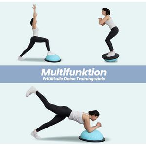Produktbild für Balance-Ball DH-FitLife Yoga, mit Luftpumpe &amp; Fitnessbändern