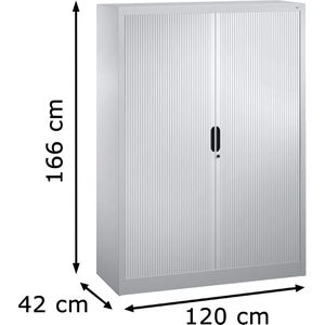 Produktbild für Rollladenschrank CP-Möbel Omnispace, aus Metall