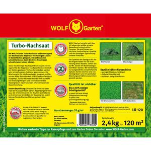 Produktbild für Rasensamen Wolf-Garten LR 120 Turbo-Nachsaat