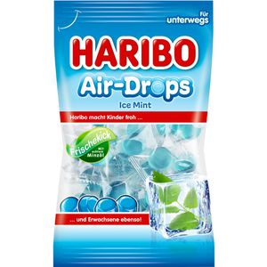 Haribo Kräuterbonbons Air-Drops Ice Mint, 100g