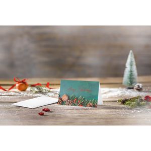 Produktbild für Weihnachtskarte Sigel DS642, Green Christmas