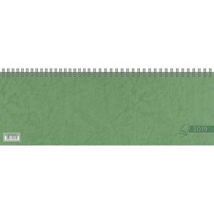 Produktbild für Tischkalender Glocken 5072521506, grün, Wochenkalender quer