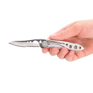 Produktbild für Klappmesser Leatherman Skeletool KBx 833176, silber