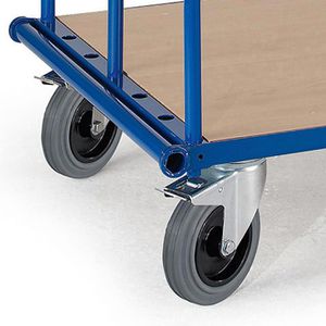 Produktbild für Plattenwagen Rollcart 11-1282, Gummireifen