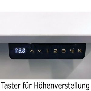 Produktbild für Schreibtisch Kerkmann Move boost 4, anthrazit / anthrazit