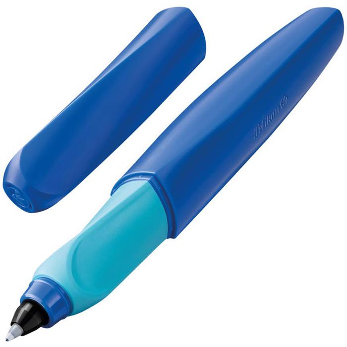 Pelikan Tintenroller Schreibfarbe – blau 0,4mm, Gehäuse dunkelblau, AG Twist Deep 814782, Blue Böttcher
