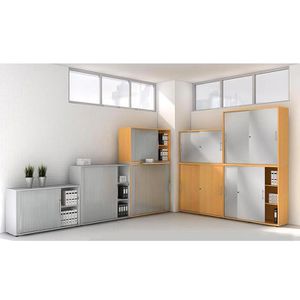 Produktbild für Rollladenschrank Hammerbacher 1732S, aus Holz