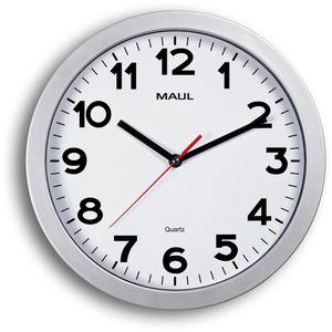 Wanduhr Maul Maulstep, Kunststoff, analog, Quarzuhr