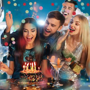 Produktbild für Konfetti Relaxdays 10027076m, Party-Popper, aus Papier