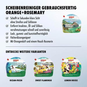 Produktbild für Scheibenreiniger Sonax 01614410, Orange und Rosemary