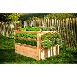 Produktbild für Hochbeet Westmann Premium XXL, aus Lärchenholz