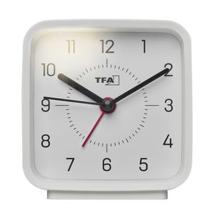 Produktbild für Wecker TFA 60.1044.02.10 weiß, analog