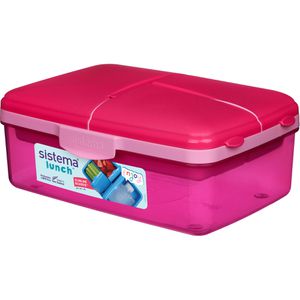 Produktbild für Lunchbox Sistema Lunch Slimline Quaddie Kunststoff