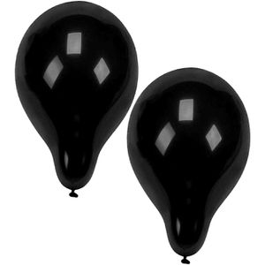 Luftballons Papstar 18983, schwarz