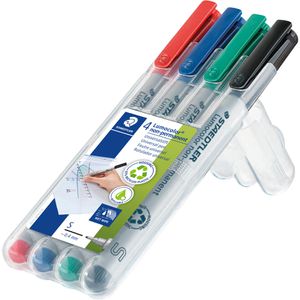 Produktbild für Folienschreiber Staedtler Lumocolor 311 WP4
