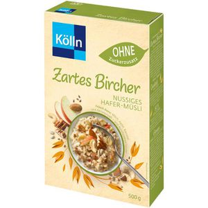 Müsli Kölln Bircher Nuss, ohne Zuckerzusatz