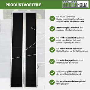 Produktbild für Auffahrrampe Trutzholm 37897, Rollstuhl-Rampe