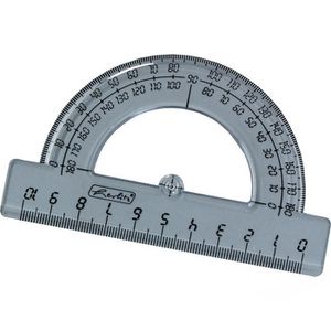 Produktbild für Halbkreiswinkelmesser Herlitz 8701500, Halbkreis