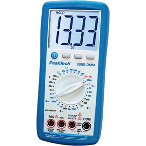Produktbild für Multimeter PeakTech P 3335, digital, RMS