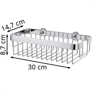 Produktbild für Duschablage Tesa Aluxx 40210, verchromt