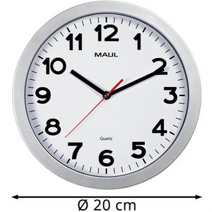 Produktbild für Wanduhr Maul Maulstep, Kunststoff, analog, Quarzuhr