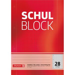 Produktbild für Briefblock Brunnen 1052528 Schulblock, A4