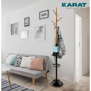 Produktbild für Garderobenständer Karat Andrew, schwarz