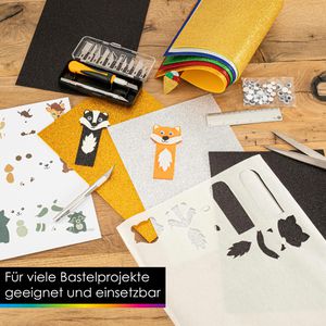 Produktbild für Moosgummi OfficeTree 4822 Glitzer, A4