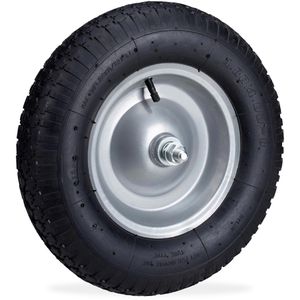 Schubkarrenrad Relaxdays 4.80/4.00-8, luftbereift