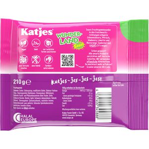 Produktbild für Fruchtgummis Katjes Wunderland Sauer