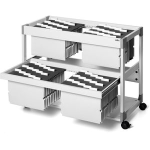 Produktbild für Hängemappenwagen Durable 3792-10, Multi Duo