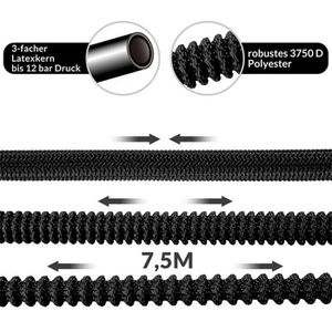 Produktbild für Gartenschlauch Gardebruk 109323, flexibel