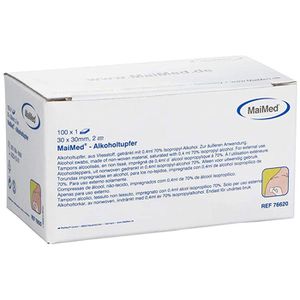 Produktbild für Alkoholtupfer MaiMed Vliesstoff