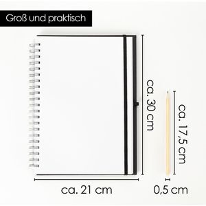 Produktbild für Skizzenbuch OfficeTree A4 hoch