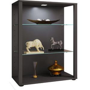 Produktbild für Glasvitrine VCM Glasol L, stehend