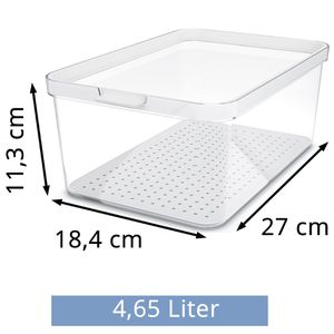 Produktbild für Frischhaltedose Rotho Cauma, aus Kunststoff