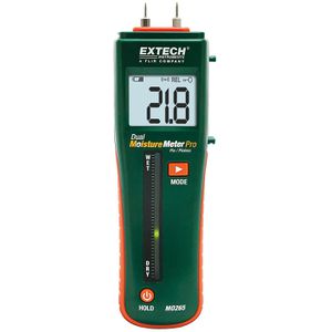Produktbild für Feuchtemessgerät Extech MO265, LC-Display
