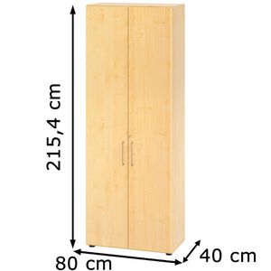 Produktbild für Aktenschrank Hammerbacher Serie 9 Advanced, aus Holz