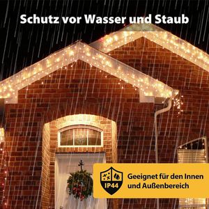 Produktbild für Lichterkette SALCAR 910058, 400LED, innen + außen