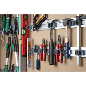 Produktbild für Gerätehalter Meister Leiste 9953160, 4 Halter