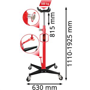 Produktbild für Getriebeheber KS-Tools 160.1270, hydraulisch