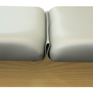 Produktbild für Behandlungsliege Teqler T170754, aus Holz, anthrazit