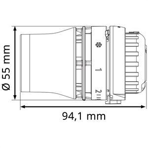 Produktbild für Heizkörperthermostat Danfoss Redia